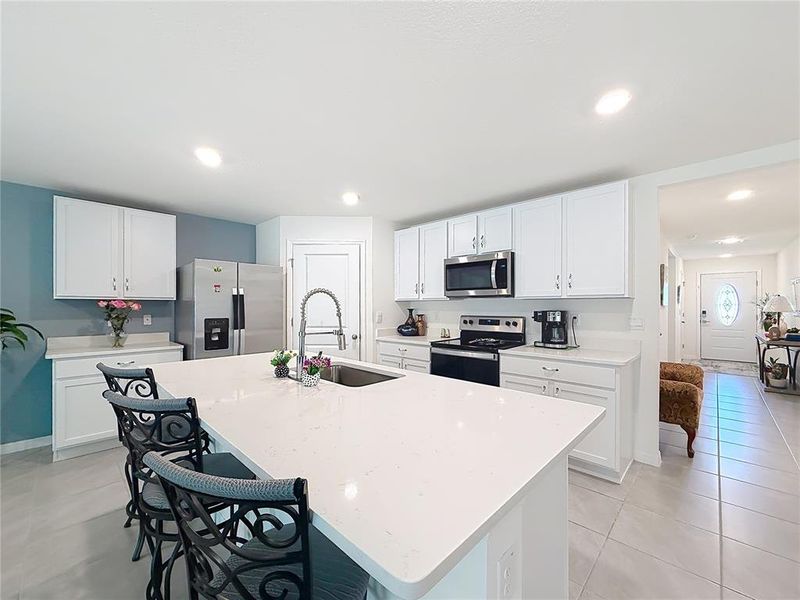 Furnished interior view inside a new home in Huntington Ridge, Ocala (Image 7).