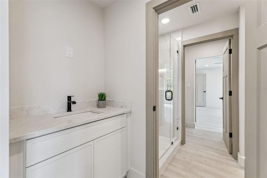 Furnished interior view inside a new home in , Winter Springs (Image 41).