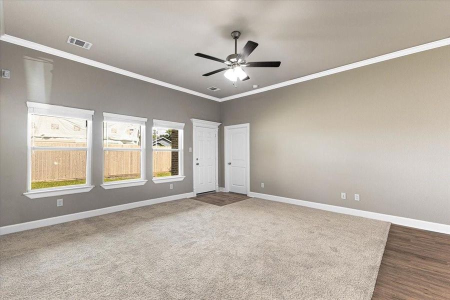 Spacious, unfurnished interior of a new home in , Houston (Image 18). Spacious, unfurnished interior of a new home in , Houston (Image 18).