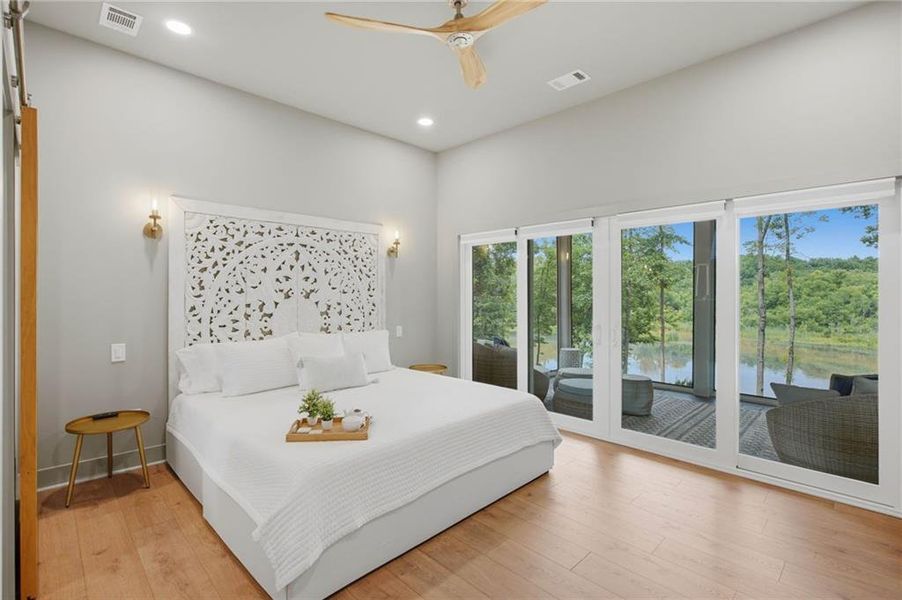 Furnished interior view inside a new home in , Eatonton (Image 9).