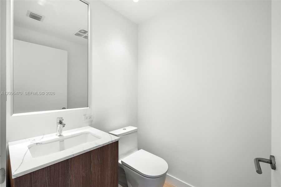 Furnished interior view inside a new home in , Miami Beach (Image 9).