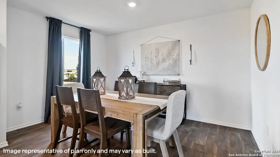 Furnished interior view inside a new home in Sereno Springs, Converse (Image 7). Furnished interior view inside a new home in Sereno Springs, Converse (Image 7).