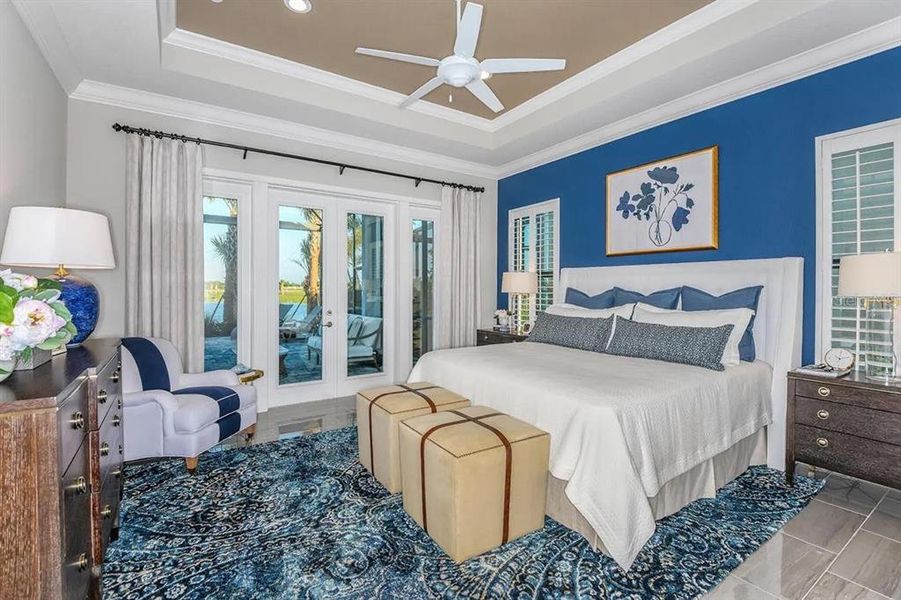 Furnished interior view inside a new home in , Nokomis (Image 7).