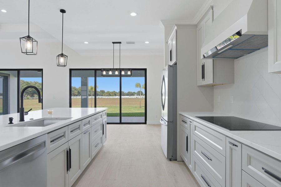 Furnished interior view inside a new home in , Fort Pierce (Image 9).