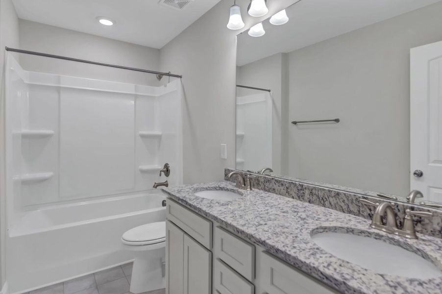 Furnished interior view inside a new home in Ashton Lakes, Lexington (Image 12).