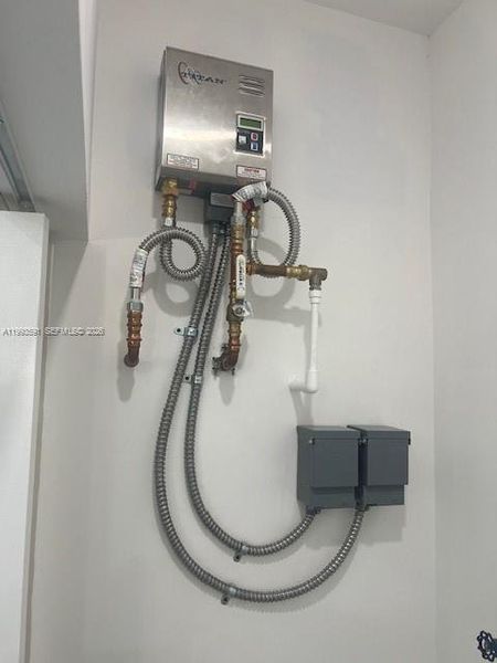 Close-up of interior finishes inside a home in , Miami (Image 15).