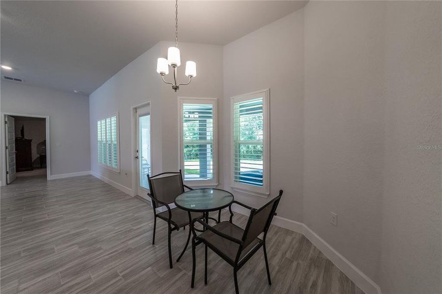 Furnished interior view inside a new home in Juliette Falls, Dunnellon (Image 9). Furnished interior view inside a new home in Juliette Falls, Dunnellon (Image 9).