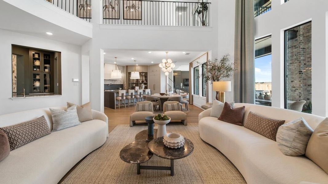 The open layout creates an ideal environment for entertainment, while still allowing room to spread out. Representative image. The open layout creates an ideal environment for entertainment, while still allowing room to spread out. Representative image.