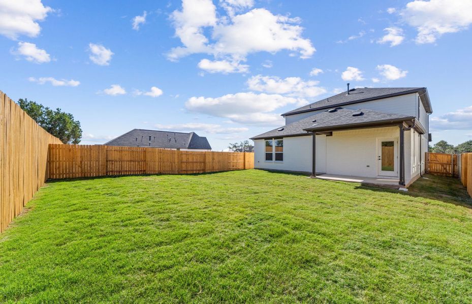 Exterior details and patio area of a home in Woodside, Georgetown (Image 27). Exterior details and patio area of a home in Woodside, Georgetown (Image 27).