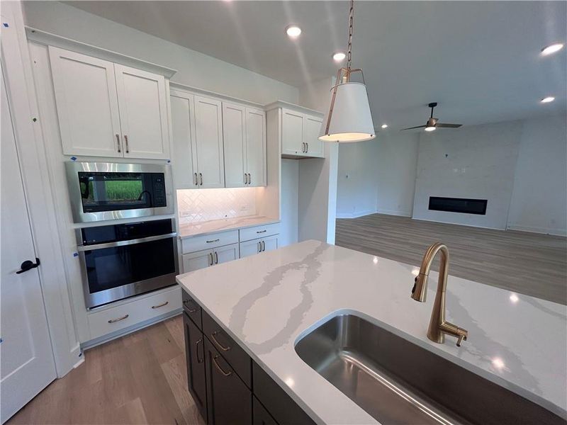 Furnished interior view inside a new home in Old Mill Preserve, Dallas (Image 5).
