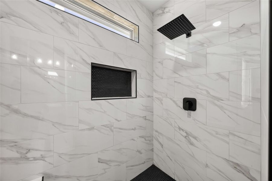 Close-up of interior finishes inside a home in , Houston (Image 18).