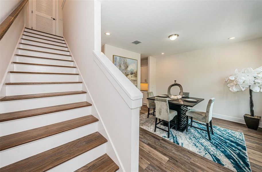 Furnished interior view inside a new home in , New Port Richey (Image 6).