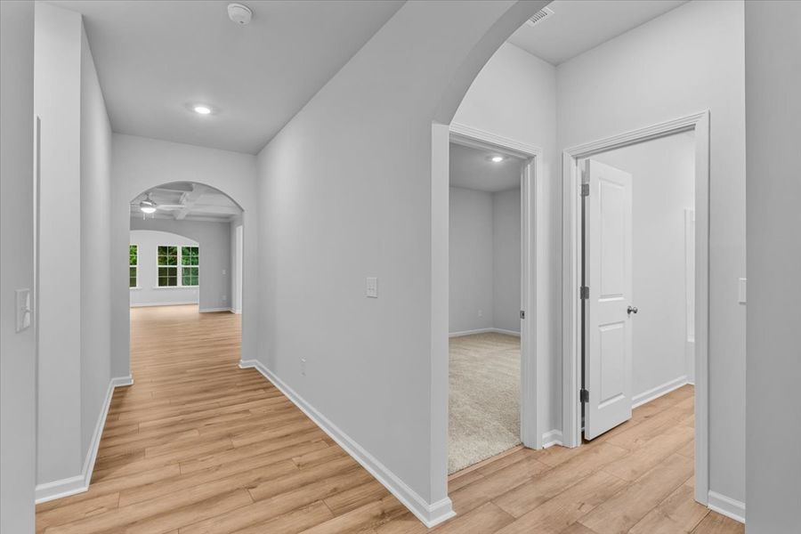 Spacious, unfurnished interior of a new home in Fieldstone, Lexington (Image 16). Spacious, unfurnished interior of a new home in Fieldstone, Lexington (Image 16).