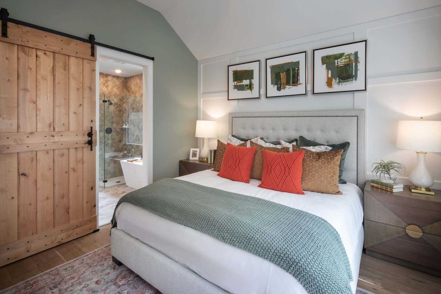 Representative Primary Bedroom - some options shown Representative Primary Bedroom - some options shown