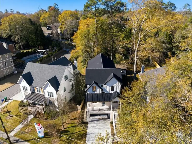 Front exterior of a new home in , Brookhaven, GA, highlighting curb appeal (Image 2). Front exterior of a new home in , Brookhaven, GA, highlighting curb appeal (Image 2).