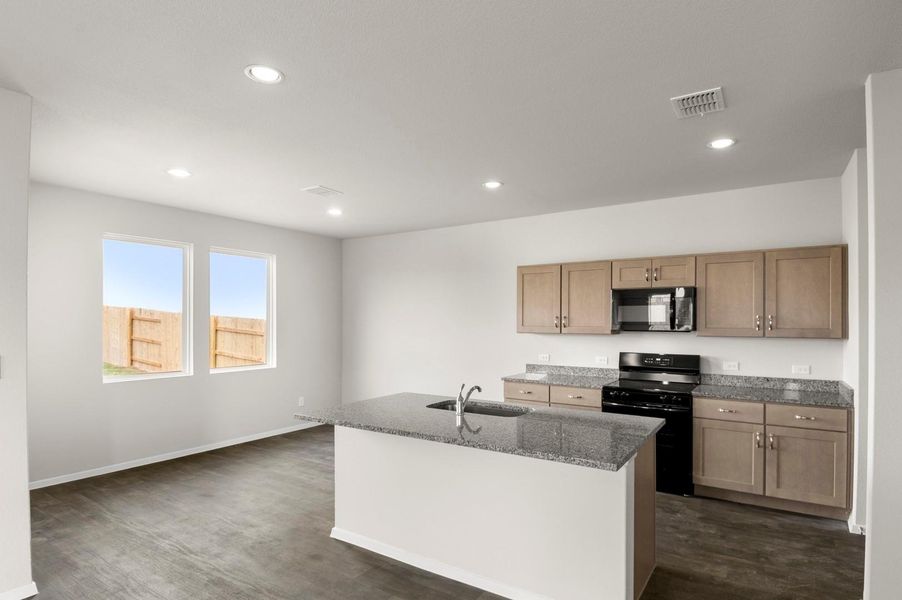 Furnished interior view inside a new home in Edgebrooke, Pflugerville (Image 5). Furnished interior view inside a new home in Edgebrooke, Pflugerville (Image 5).