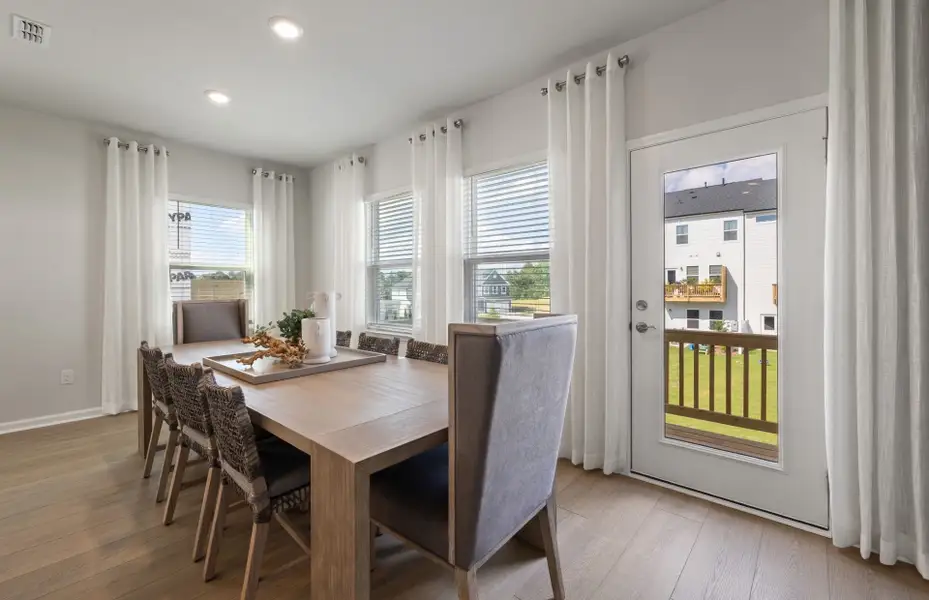 Furnished interior view inside a new home in Huxley, Apex (Image 4).