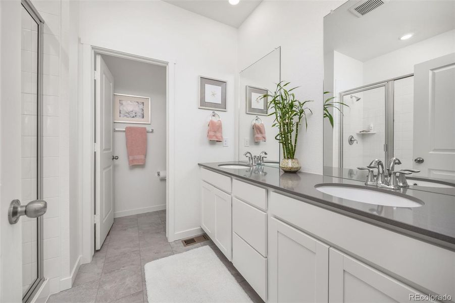 Furnished interior view inside a new home in Whisper Village, Arvada (Image 21).