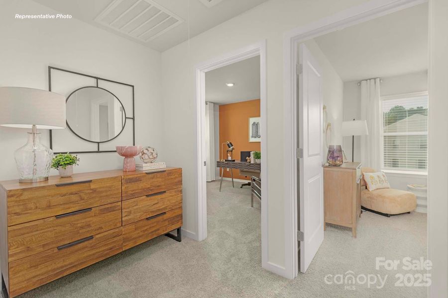 Furnished interior view inside a new home in Fergus Crossing, York (Image 13).