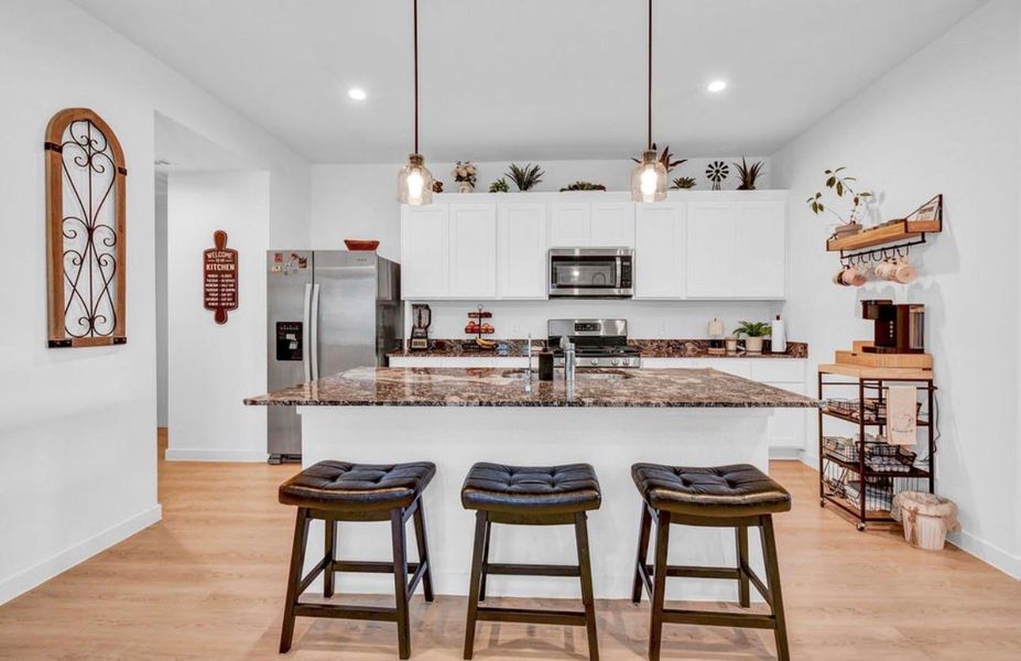 Furnished interior view inside a new home in Riverwood Ranch, Angleton (Image 25).