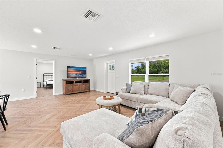 Furnished interior view inside a new home in , Okeechobee (Image 5). Furnished interior view inside a new home in , Okeechobee (Image 5).