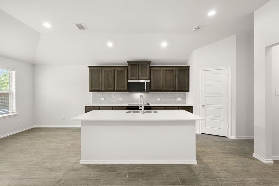 Front exterior of a new home in Mountain Valley, Burleson, TX, highlighting curb appeal (Image 10).