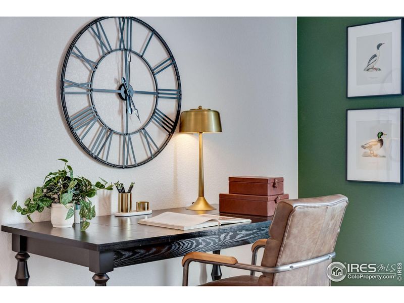 Furnished interior view inside a new home in Vista Meadows, Fort Lupton (Image 45).