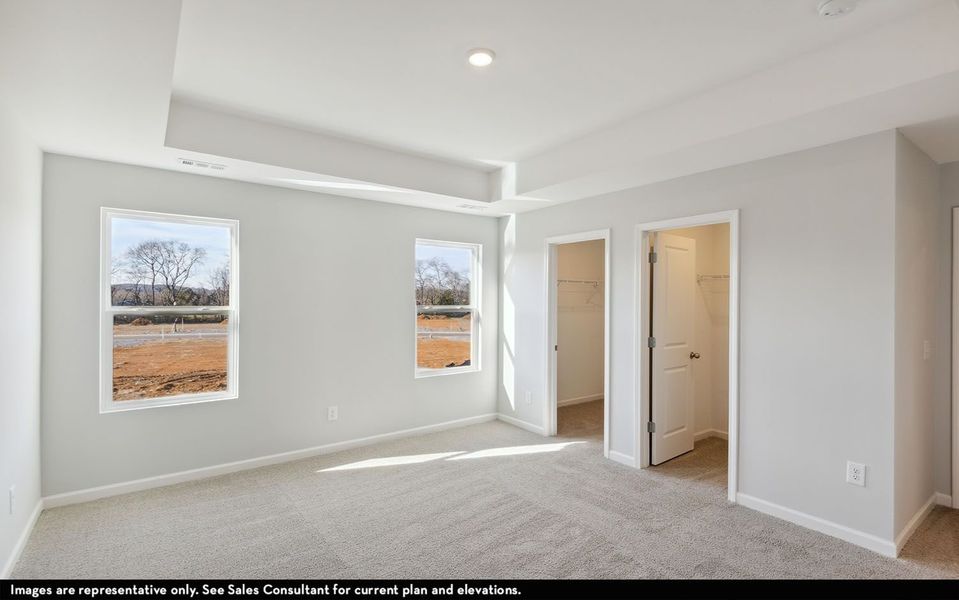 Representative unfurnished interior of a home built from the Magellan by CastleRock Communities in McCain's Station, Gallatin (Image 22).