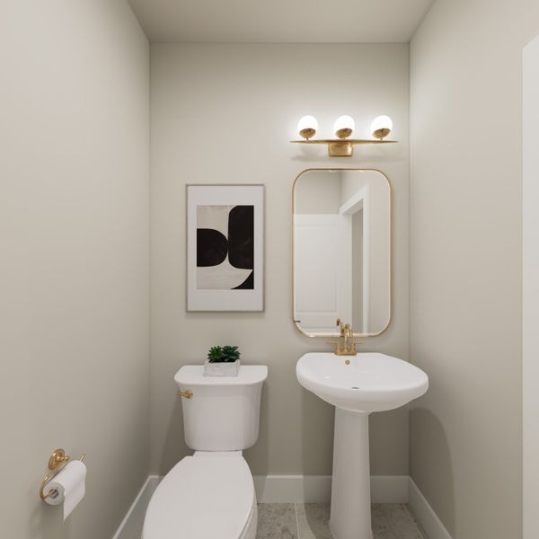 Furnished interior view inside a new home in Landmark, Denton (Image 17).