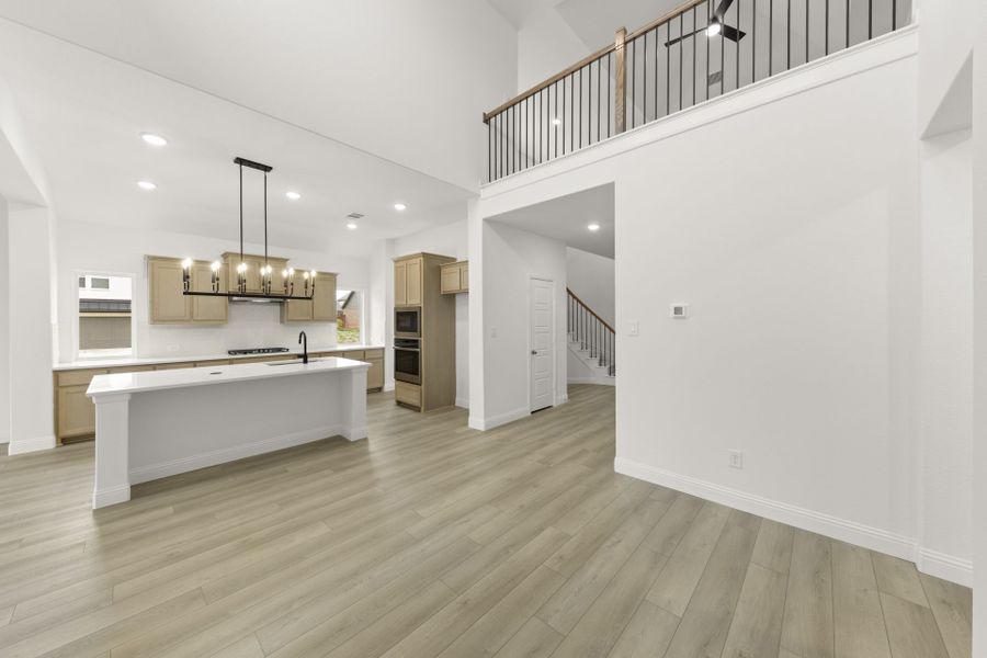 Furnished interior view inside a new home in Creekview Meadows, Pilot Point (Image 4).