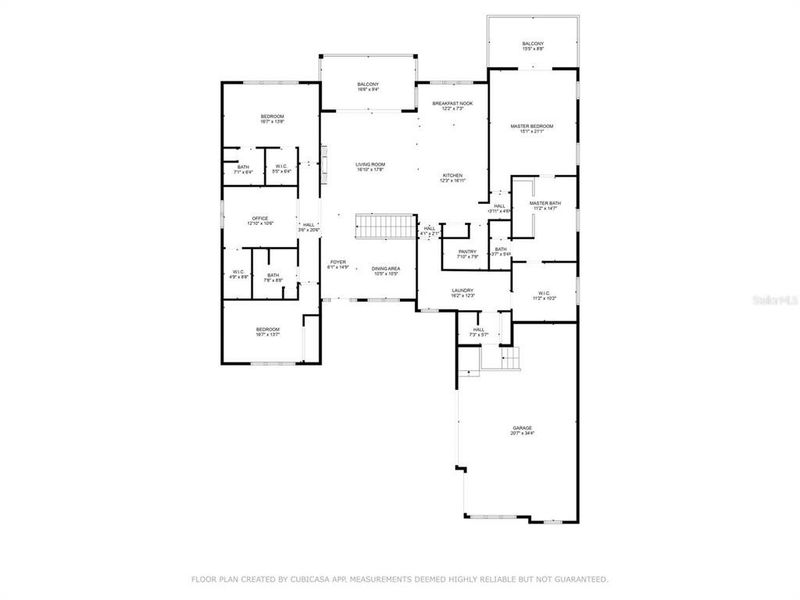 2D floor plan layout of this home in , Brooksville, FL (Image 6). 2D floor plan layout of this home in , Brooksville, FL (Image 6).