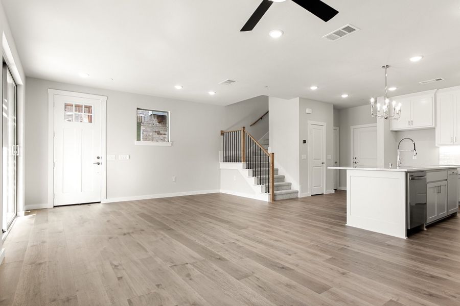 Spacious, unfurnished interior of a new home in The Tribute, The Colony (Image 22). Spacious, unfurnished interior of a new home in The Tribute, The Colony (Image 22).