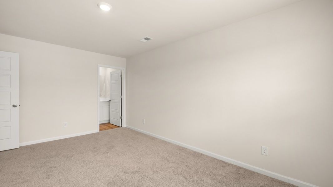 Spacious, unfurnished interior of a new home in The Gables at Agricultural Village, Perry (Image 19). Spacious, unfurnished interior of a new home in The Gables at Agricultural Village, Perry (Image 19).