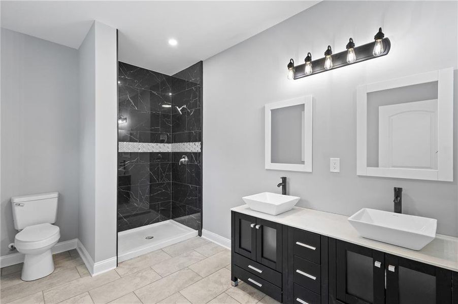 Furnished interior view inside a new home in , Sugar Hill (Image 9).