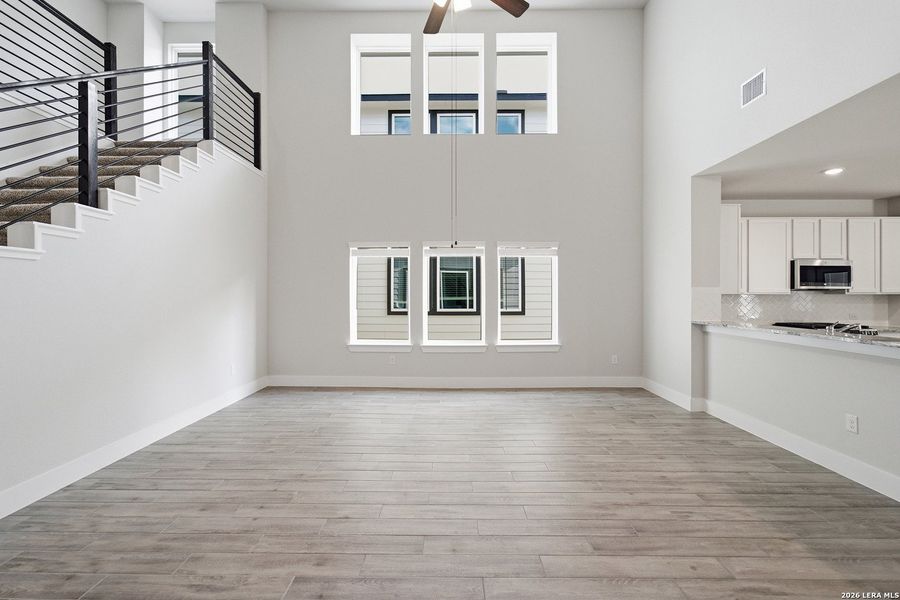Spacious, unfurnished interior of a new home in Morgan Meadows, San Antonio (Image 26).