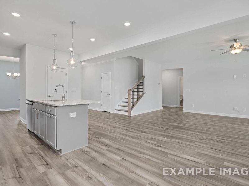 Spacious, unfurnished interior of a new home in Tobacco Road, Angier (Image 20).