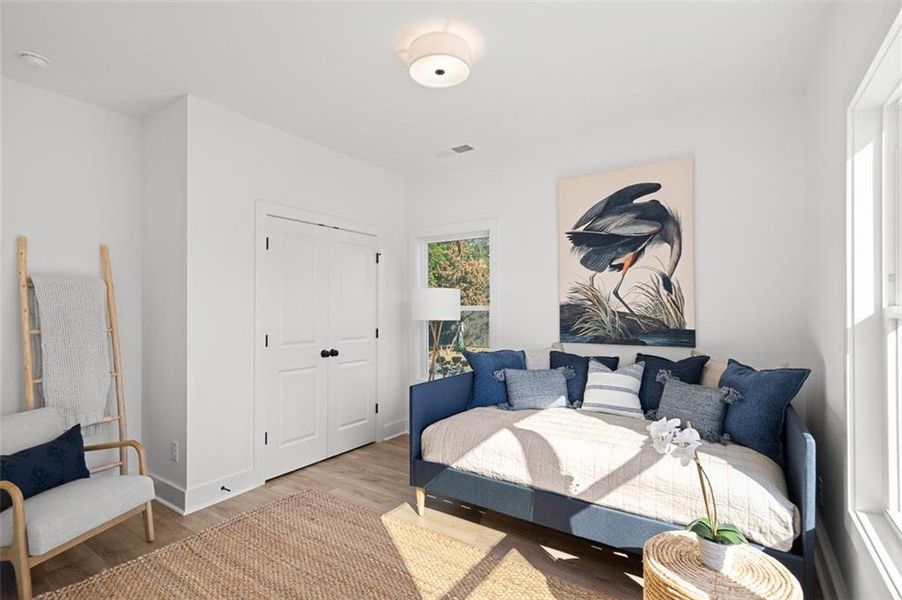 Furnished interior view inside a new home in King's Landing, Hapeville (Image 14).