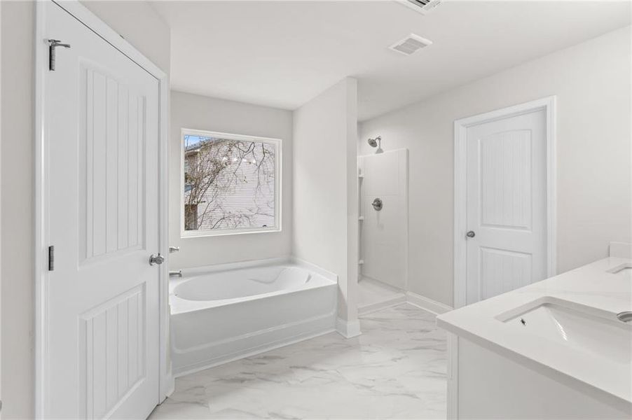 Furnished interior view inside a new home in , Commerce (Image 9).