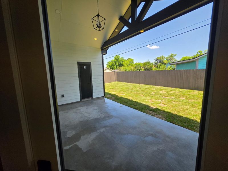 Exterior details and patio area of a home in , Pasadena (Image 14).