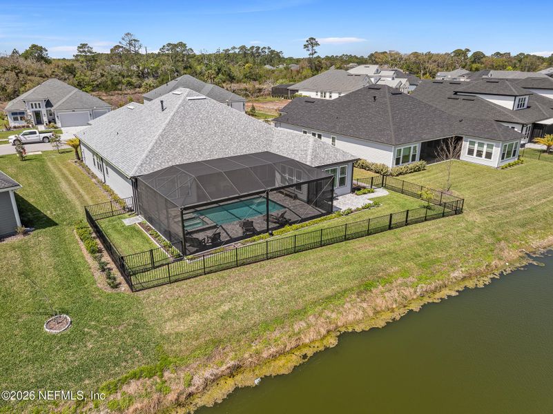 Exterior details and patio area of a home in Marshes of Madeira, St. Augustine (Image 23). Exterior details and patio area of a home in Marshes of Madeira, St. Augustine (Image 23).