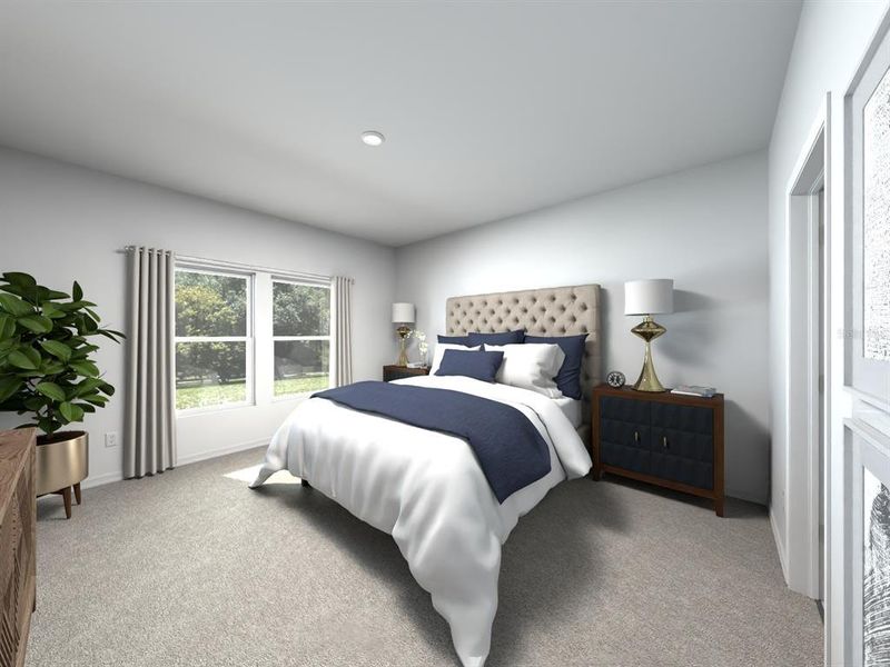 Furnished interior view inside a new home in Magnolia Bay - Premier Series, Nokomis (Image 4).