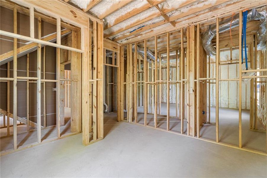 In-progress construction of a new home in , Ellijay, GA (Image 29).