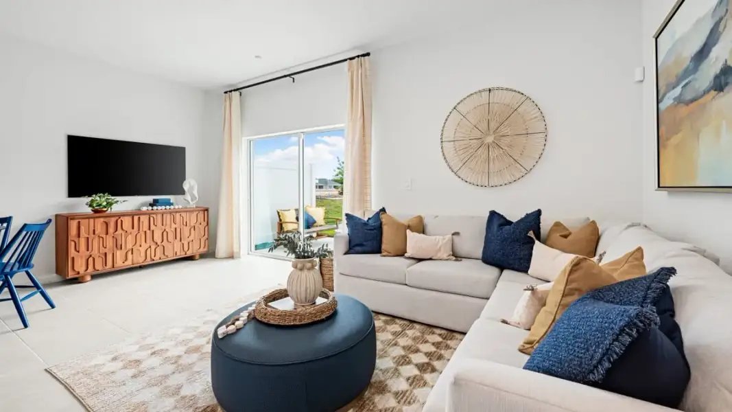 Furnished interior view inside a new home in Skye Ranch Community Group Page, Sarasota (Image 17).