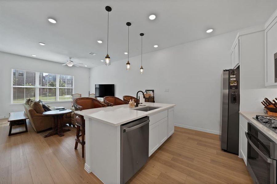 Furnished interior view inside a new home in , North Richland Hills (Image 25).