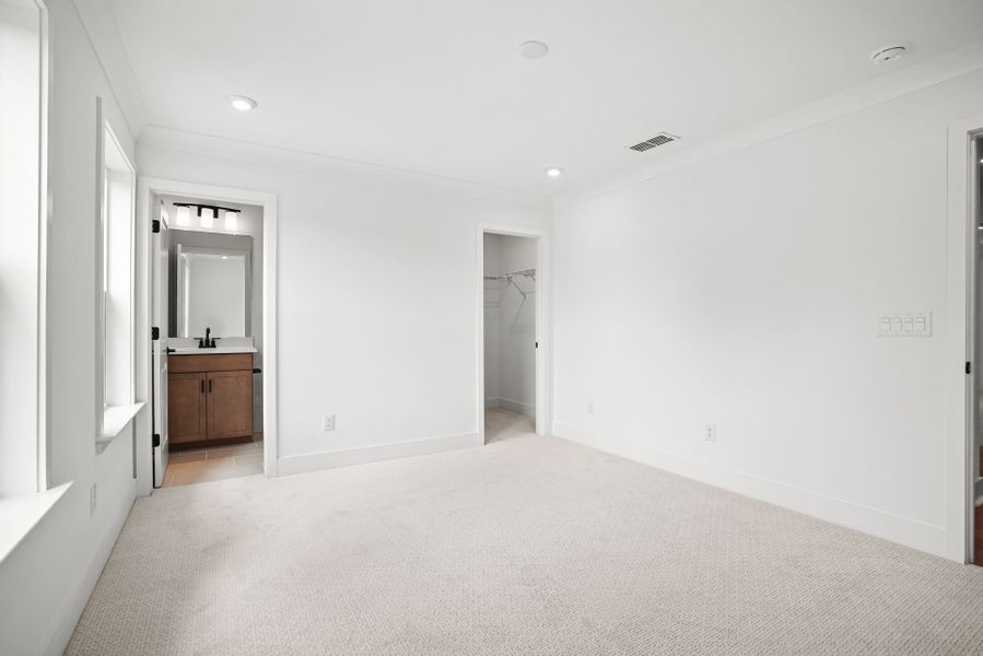 Representative unfurnished interior of a home built from the Montadale by Pulte Homes in Parkside Crossing, Charlotte (Image 39). Representative unfurnished interior of a home built from the Montadale by Pulte Homes in Parkside Crossing, Charlotte (Image 39).