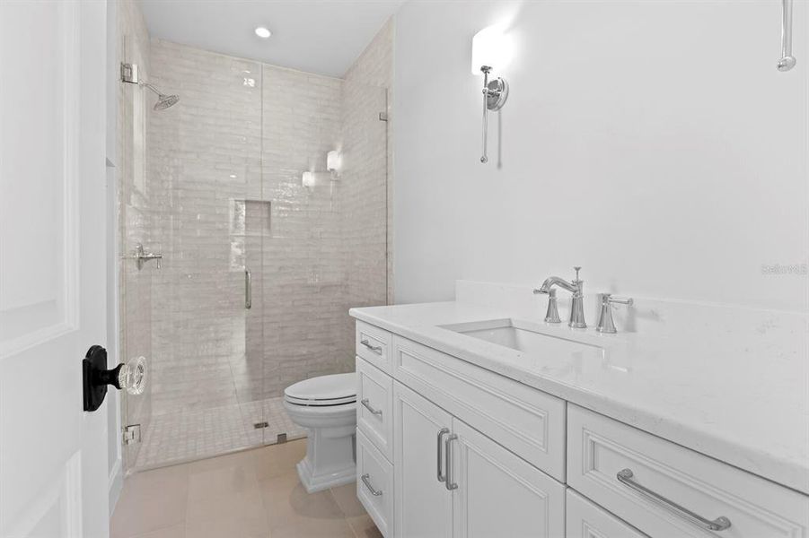 Furnished interior view inside a new home in , Tampa (Image 36).