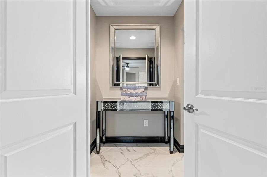 Double-Door Entryway to Master Suite