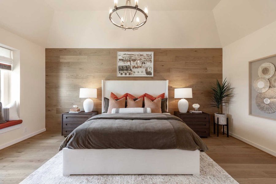 Representative Primary Bedroom - some options shown