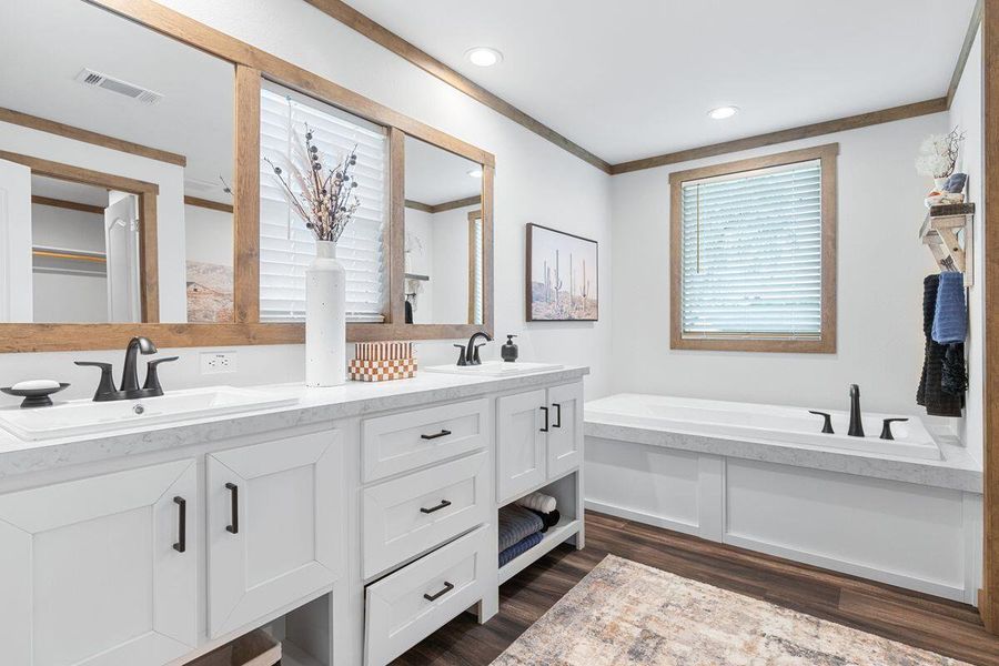 Furnished interior view inside a new home in , St. Stephen (Image 7).