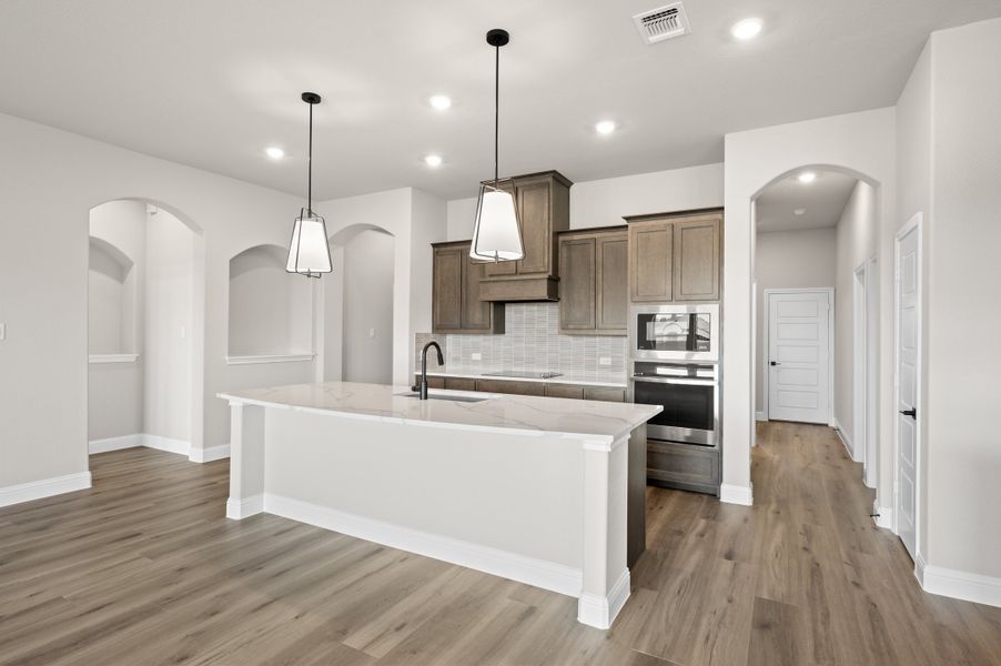 Furnished interior view inside a new home in Waterford Park, Weatherford (Image 7).
